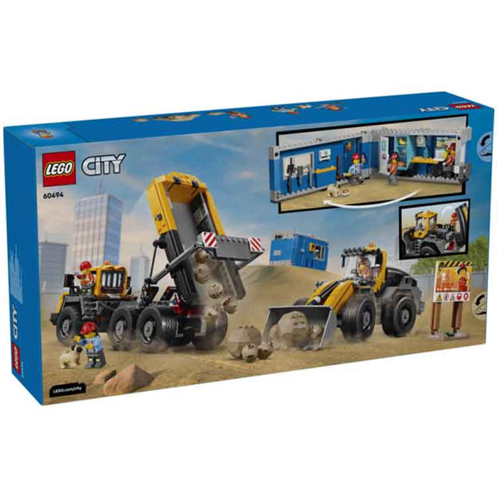 LEGO 60494 Dump Truck & Front End Loader