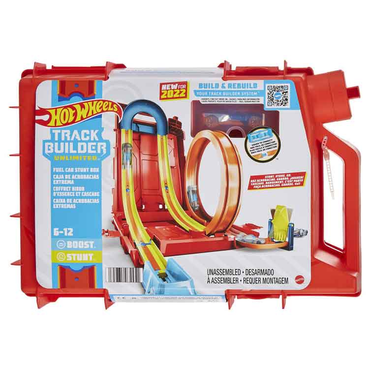 Hot Wheels Track Builder Unlimited Fuel Can Stunt Box