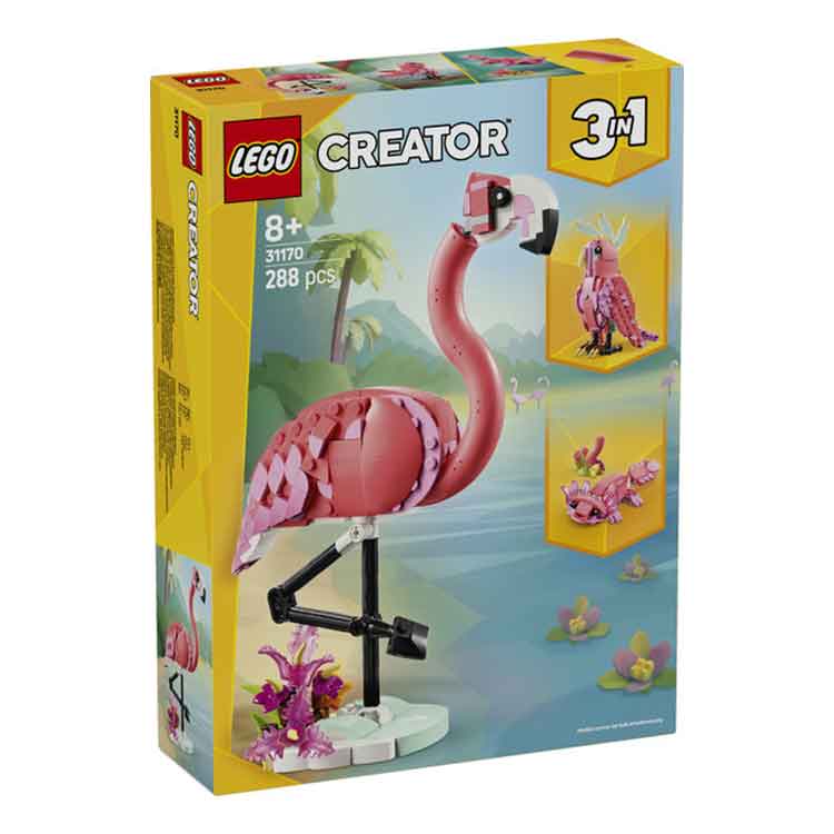 LEGO 31170 Wild Animals: Pink Flamingo