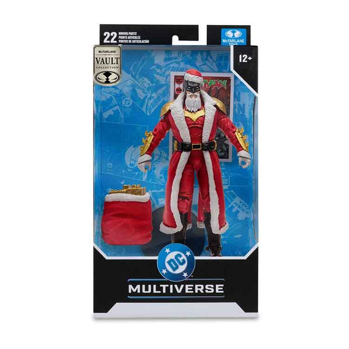 DC Multiverse McFarlane Vault Collection Wave 3 Batman Red Santa Suit 7-Inch Scale Action Figure