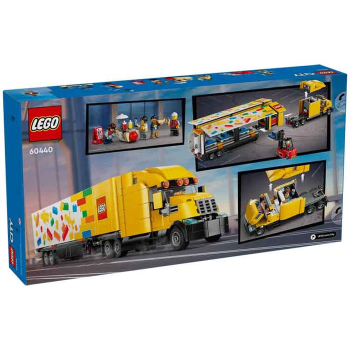LEGO 60440 Yellow Delivery Truck