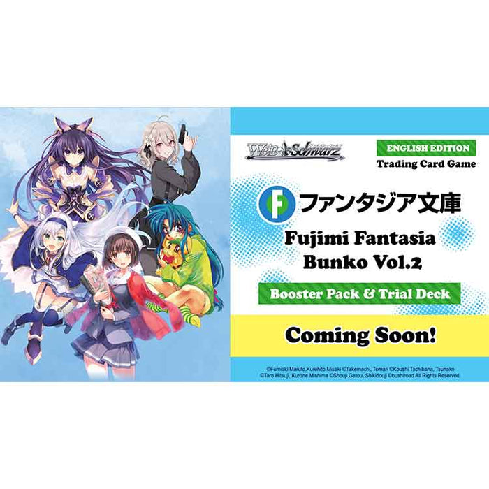 Weiss Schwarz Booster Box: Fujimi Fantasia Bunko Vol.2