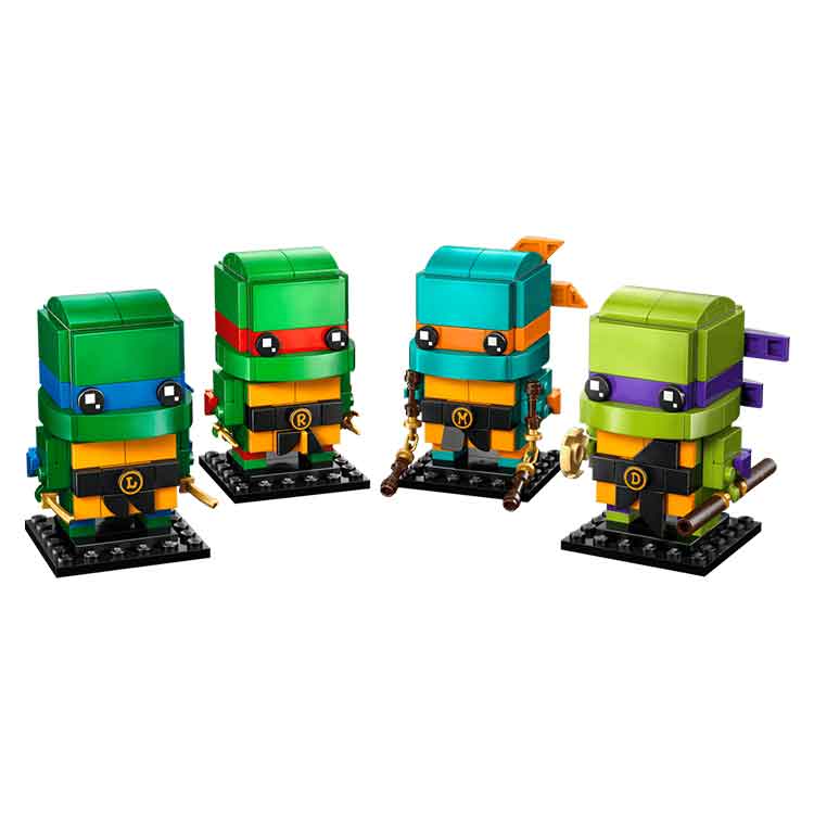 LEGO 40878 Teenage Mutant Ninja Turtles Figures