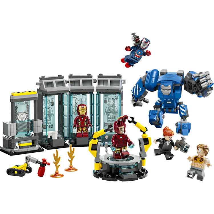 LEGO 76315 Iron Man's Laboratory: Hall of Armor