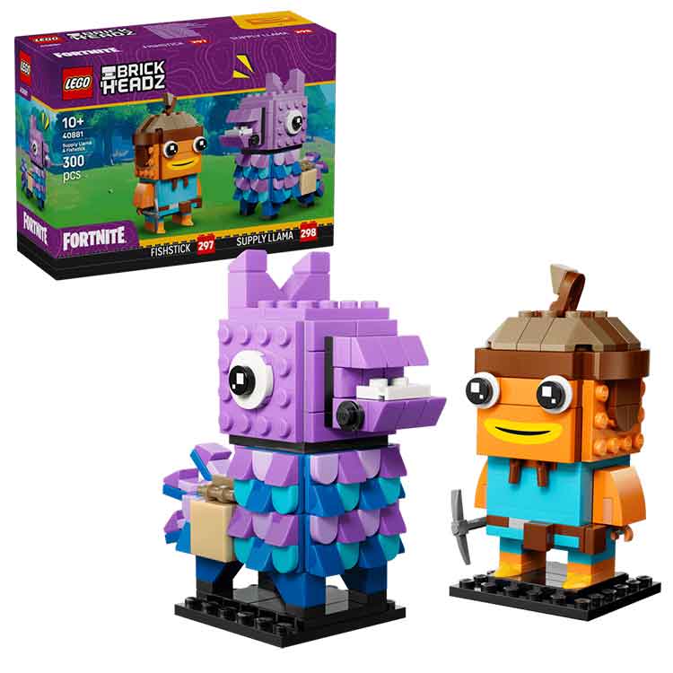 LEGO 40881 Supply Llama & Fishstick Figures