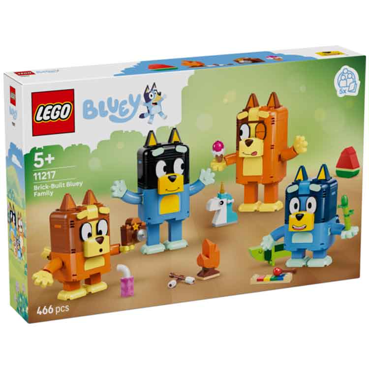 LEGO 11217 Brick-Built Bluey Family