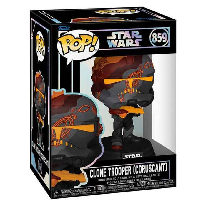 Funko Star Wars POP! Vinyl Bobblehead Figure Clone Trooper (Coruscant)