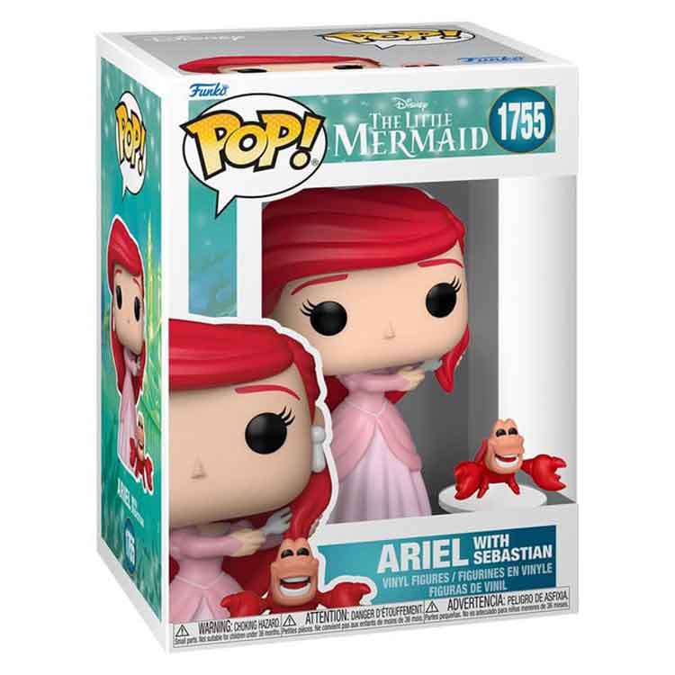 Funko The Little Mermaid POP! Vinyl Figure S3 – Ariel with Sebastian