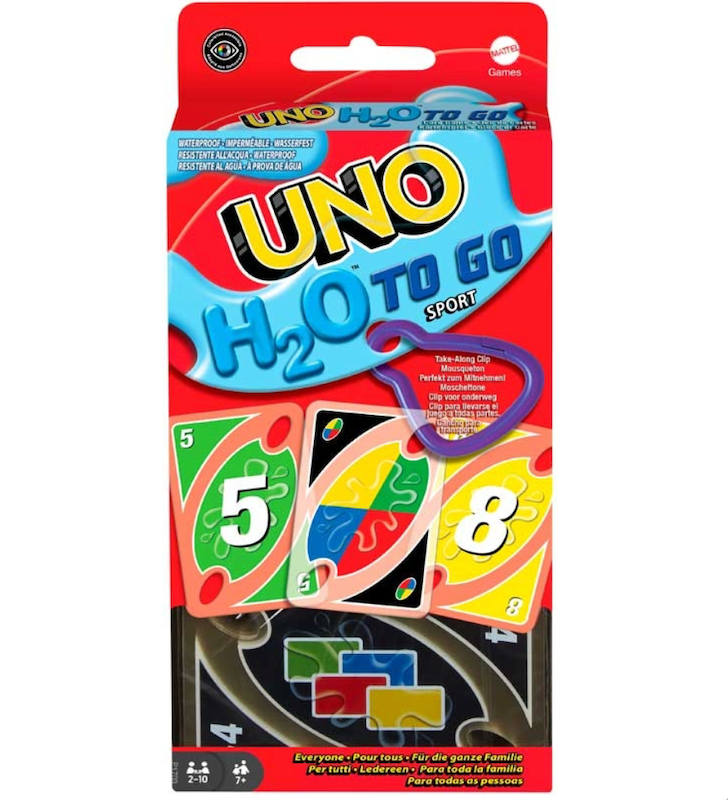 UNO H2O TO GO Card Game