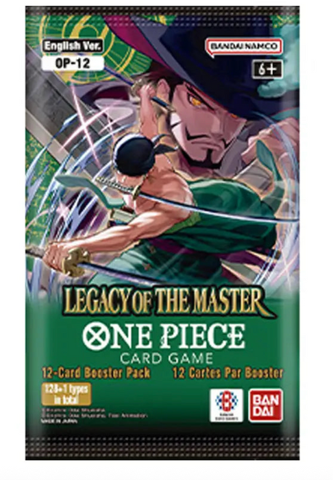 One Piece Card Game: Booster Pack (OP-12) Legacy of the Master